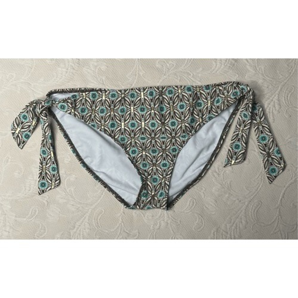 Island Love Multi Tie Side Bikini Swim Bottoms Women XL China Nylon/Spandex